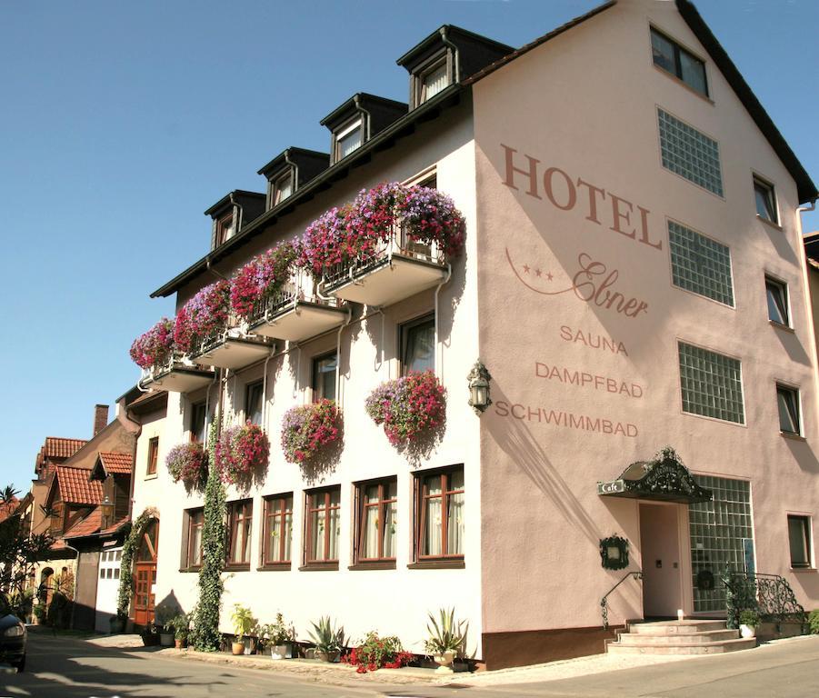 Hotel Ebner バート・ケーニッヒスホーフェン・イム・グラープフェルト エクステリア 写真